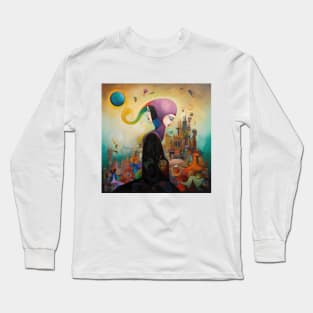 Surreal Orientalism -Dual Perspectives Long Sleeve T-Shirt